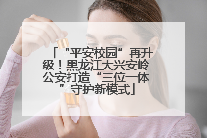 “平安校园”再升级！黑龙江大兴安岭公安打造“三位一体”守护新模式
