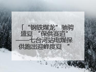“钢铁煤龙”驰骋盛夏 “保供赛道”——七台河站电煤保供跑出迎峰度夏 “加速度”