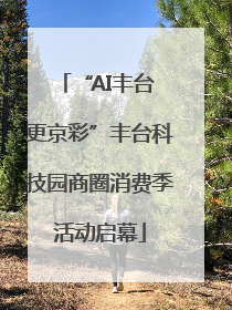 “AI丰台 更京彩”丰台科技园商圈消费季活动启幕