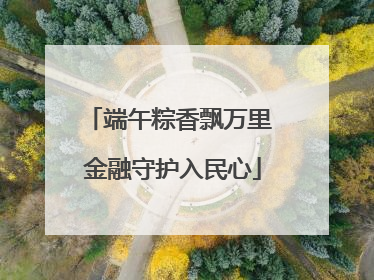 端午粽香飘万里 金融守护入民心