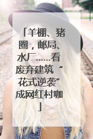 羊棚、猪圈，邮局、水厂……看废弃建筑“花式逆袭”成网红村咖