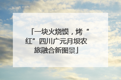 一块火烧馍，烤“红”四川广元月坝农旅融合新图景