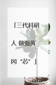 三代科研人 做强黄冈“芯”