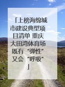 上榜海绵城市建设典型项目清单 重庆大田湾体育场既有“弹性”又会“呼吸”