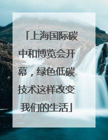 上海国际碳中和博览会开幕，绿色低碳技术这样改变我们的生活