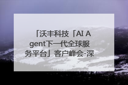 沃丰科技「AI Agent下一代全球服务平台」客户峰会-深圳站圆满落幕！