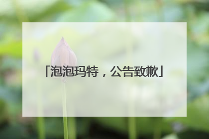 泡泡玛特，公告致歉