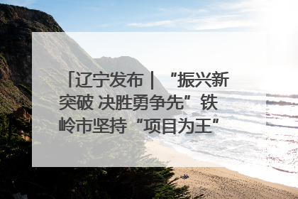 辽宁发布｜“振兴新突破 决胜勇争先”铁岭市坚持“项目为王”推进经济高质量发展