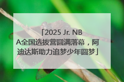2025 Jr. NBA全国选拔营圆满落幕，阿迪达斯助力追梦少年圆梦