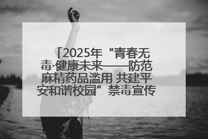 2025年“青春无毒·健康未来——防范麻精药品滥用 共建平安和谐校园”禁毒宣传专题活动在咸宁举行