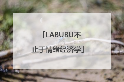 LABUBU不止于情绪经济学